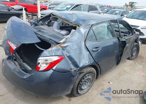 2015 Toyota Corolla Le from USA, damaged, VIN 2T1BURHE2FC410069